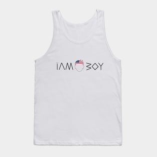 I am an American boy Tank Top